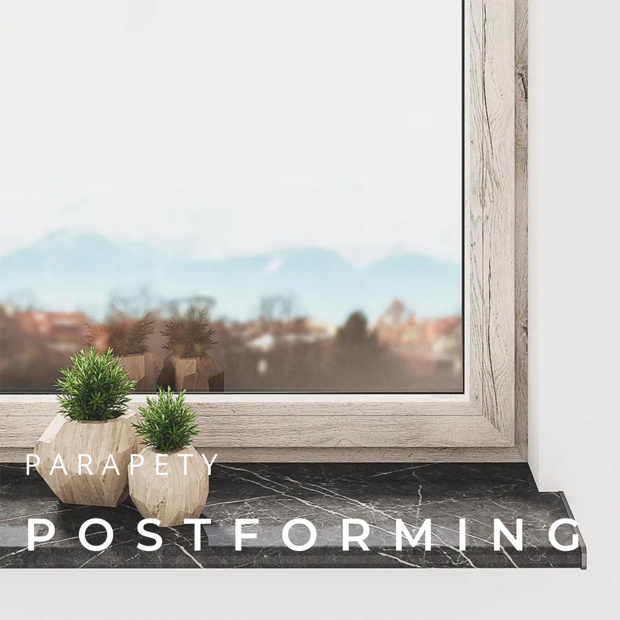 Parapety postforming